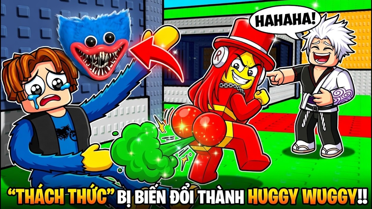 TÔI BIẾN THÀNH HUGGY WUGGY TRONG STEAL A BRAINROT! PHIÊN BẢN POPPY PLAYTIME 🔥
