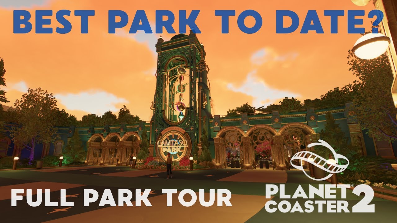 Best Park in Planet Coaster 2? Let's explore Camtaso Park [Planet Coaster 2 POView]