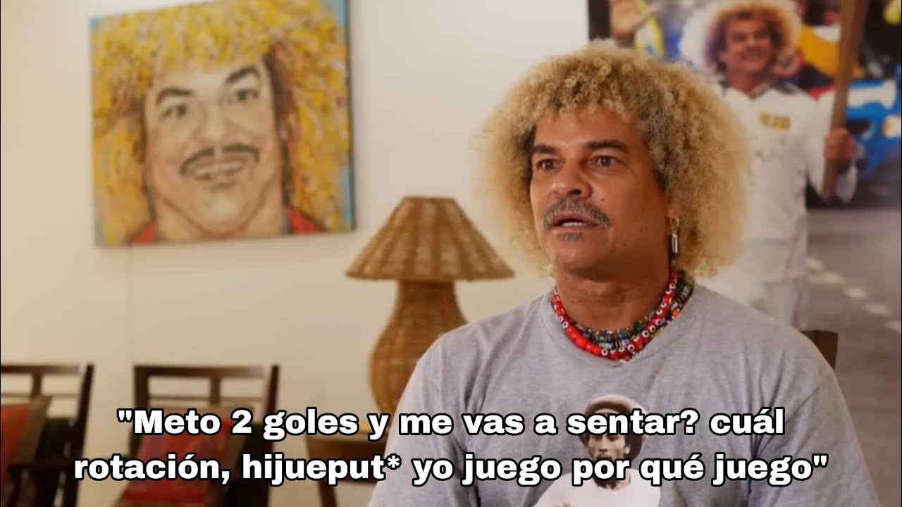 Out of context Carlos 'El Pibe' Valderrama