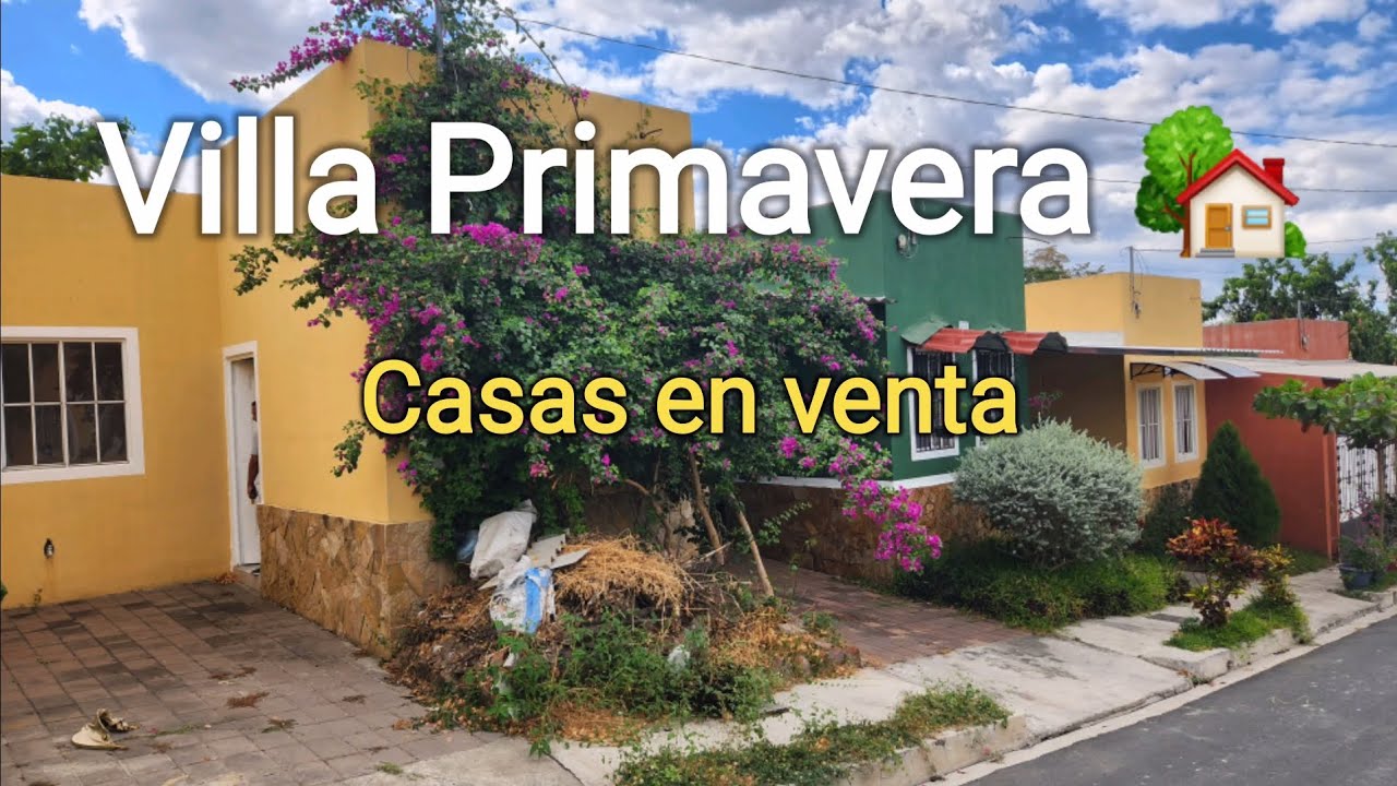 ¿Cómo es Villa Primavera?| Casas en venta| El Salvador
