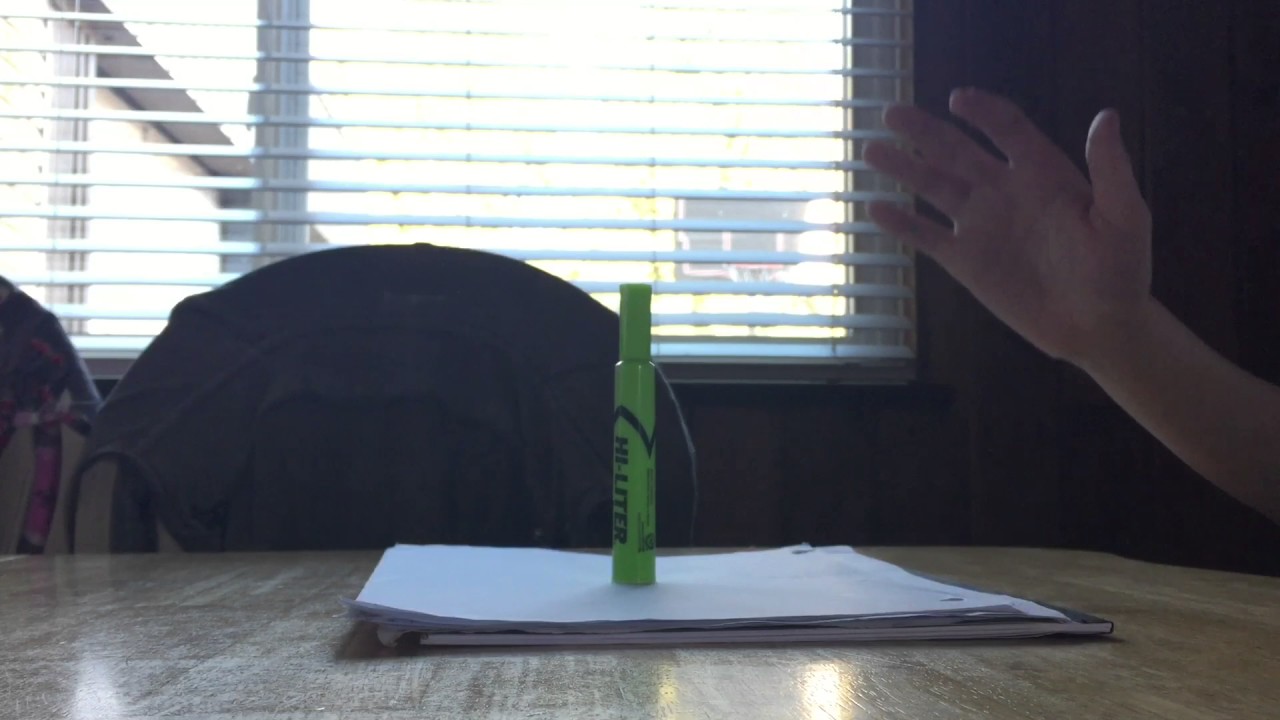 First try Hi-lighter/Marker flip