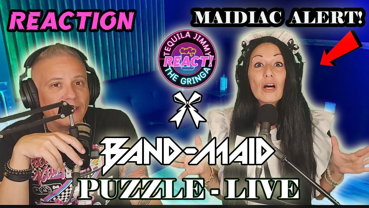 MAIDIAC ALERT! - BAND-MAID - PUZZLE (OFFICIAL LIVE) - REACTION