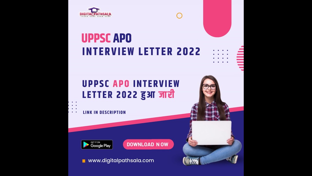 UPPSC APO Assistant Prosecution Officer Interview Letter 2022