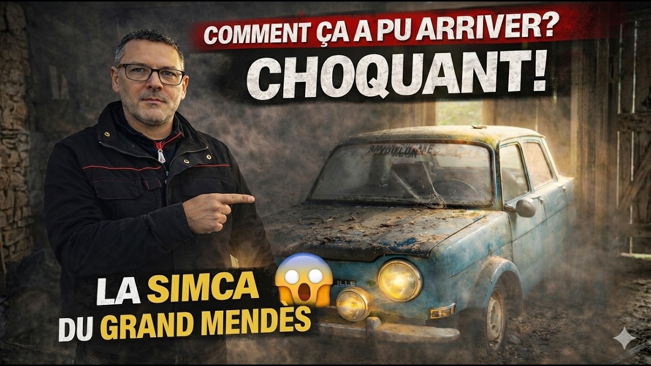 Sortie de grange : que cache la Simca 1000 de Mend&egrave;s ?