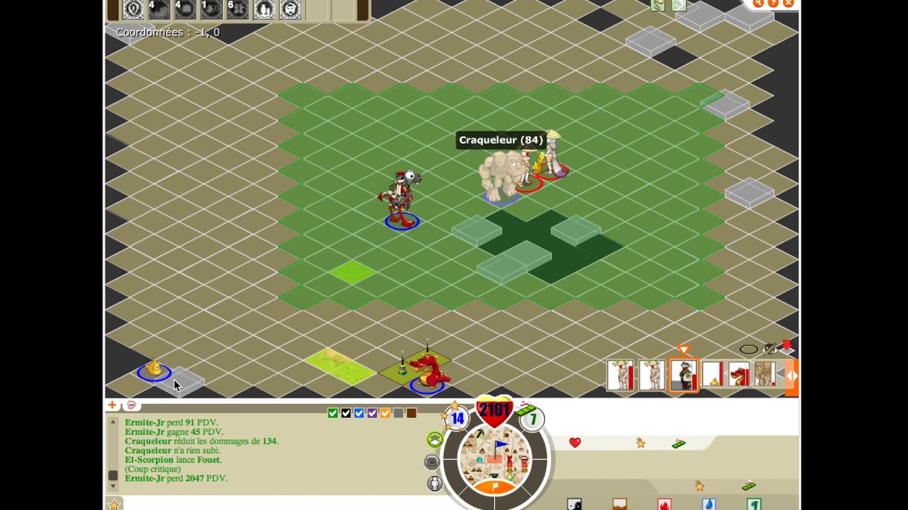 DOFUS 1.29 - Ermite-Jr vs OSA