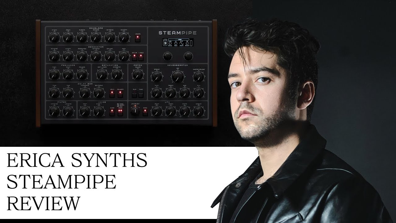 Обзор ERICA SYNTHS STEAMPIPE