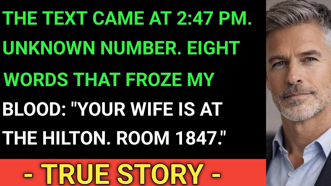 At lunch, a coworker texted “Don’t call her”—By midnight, the Hilton room message made sense