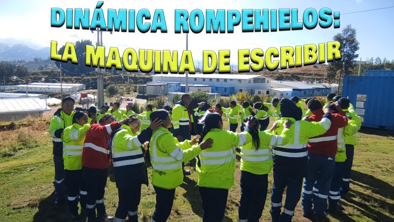 Dinámica romphielos: La Máquina de escribir, divierte, rie y aprende con esta dinamica