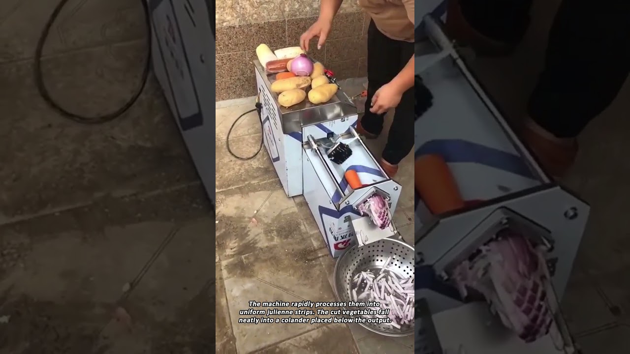 High Speed Automatic Vegetable Cutter
