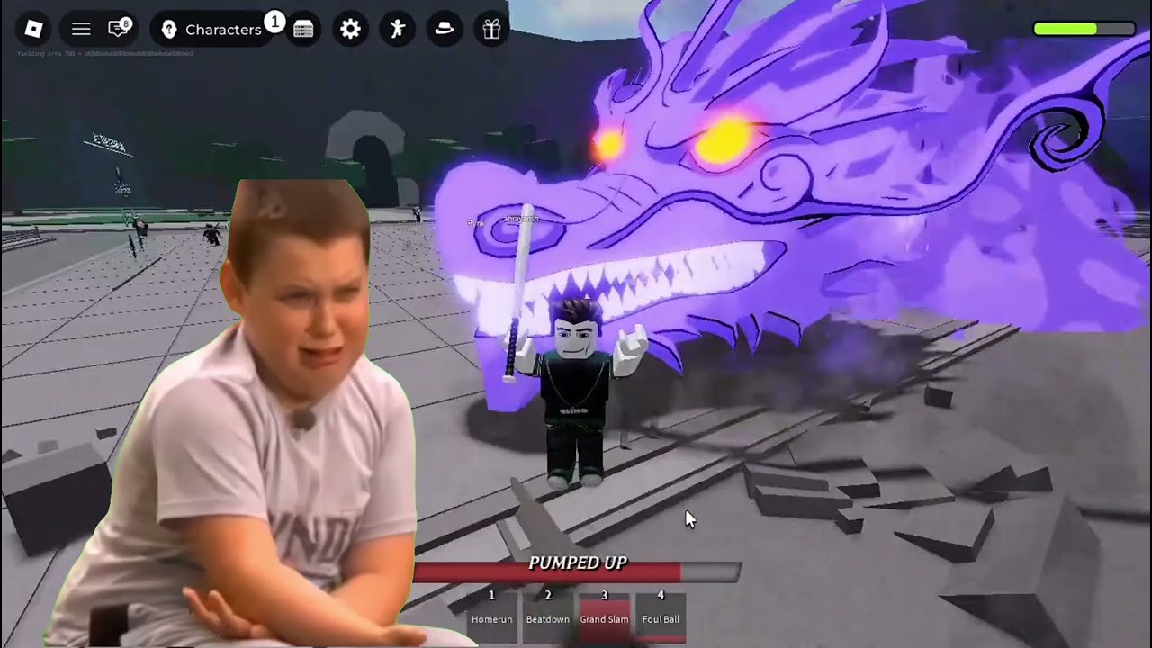 Roblox the strongest battlegrounds ( brutal demon)