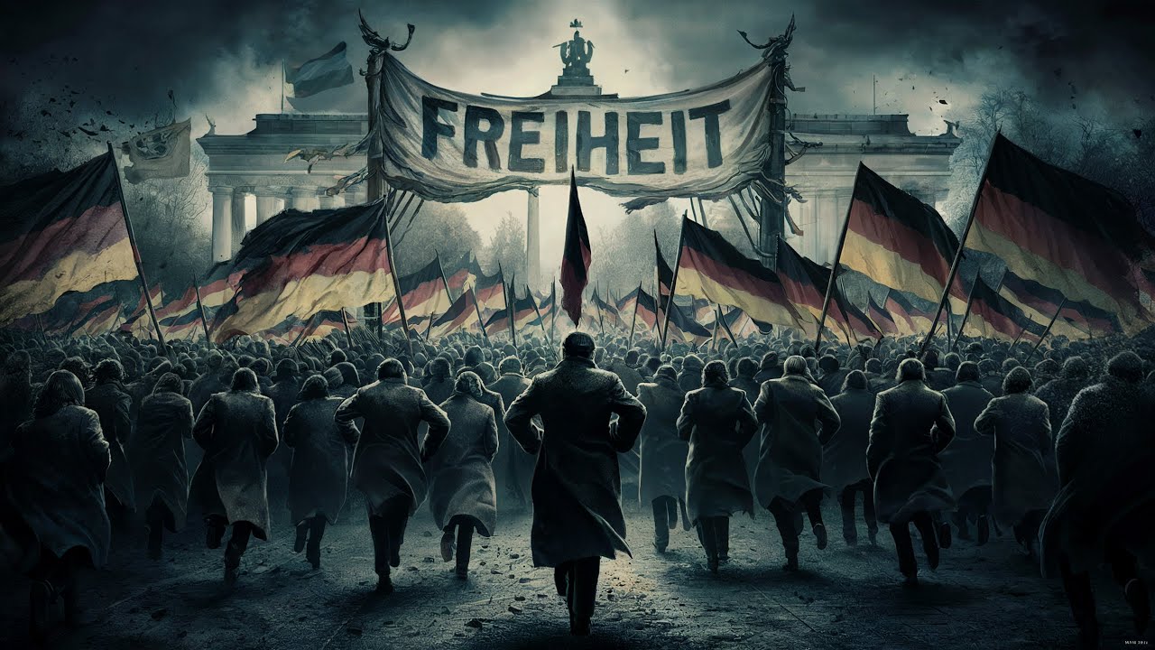 Der Osten Deutschlands bebt: Ein Rocksong der Rebellion und Einheit #deutschland