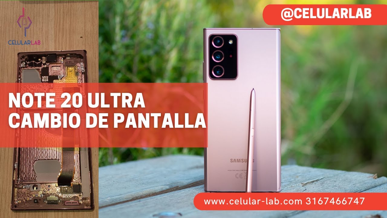📳 No Vas a creer como viene ésta Pantalla de Fabrica, ¿Reparamos Note 20 Ultra? 📱