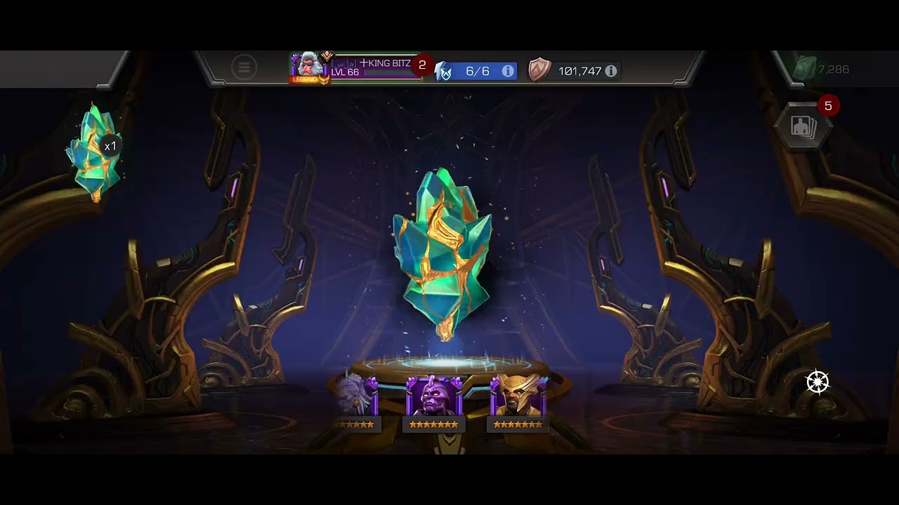 Titan and Titan Nexus opening 😍 #mcoc