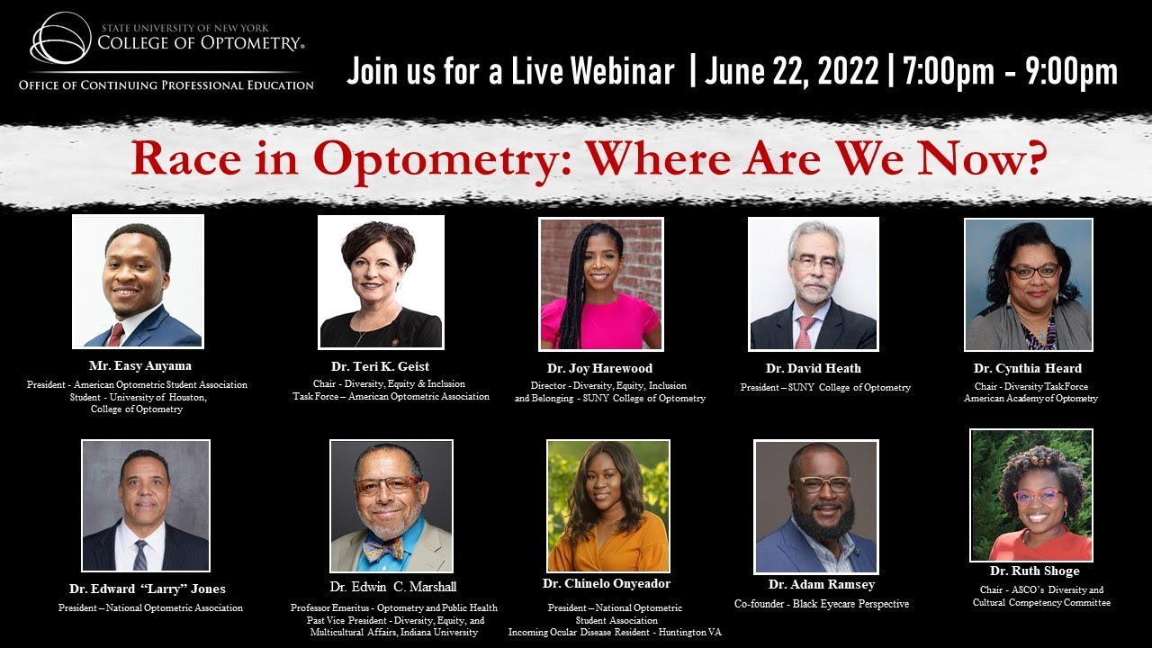Part 5 - Race in Optometry: Where Are We Now Two Years Later?