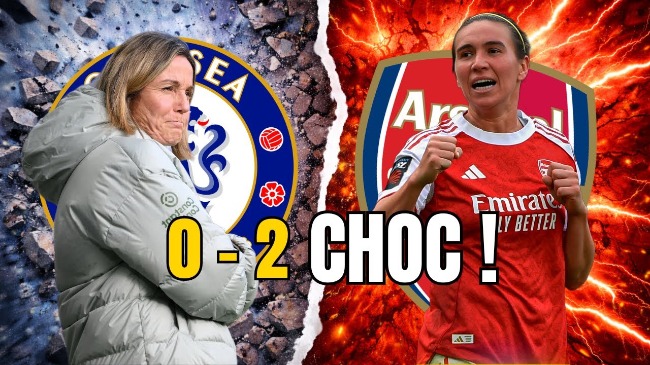 Chelsea humilié à domicile : Arsenal frappe fort !