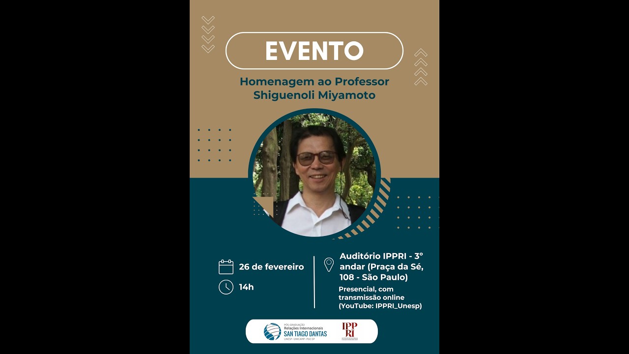 Homenagem ao Professor Shiguenoli Miyamoto