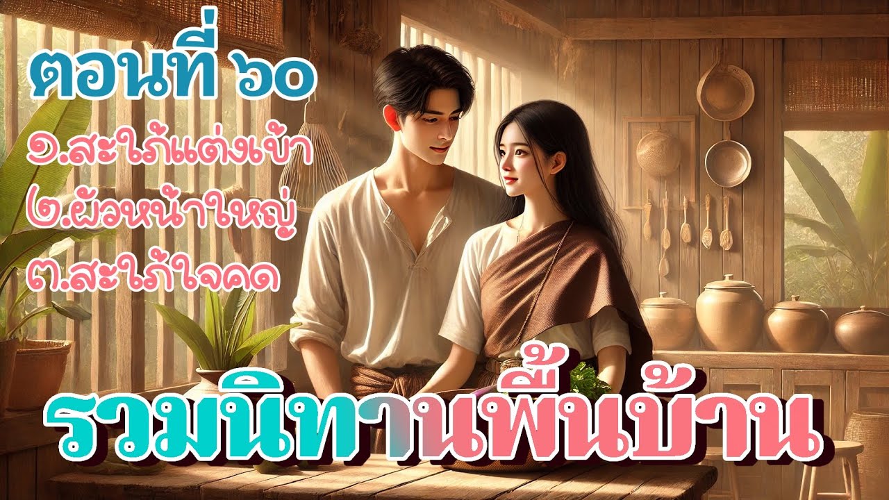 รวมนิทานพื้นบ้าน ตอนที่ ๖๐ | สะใภ้แต่งเข้า ผัวหน้าใหญ่ สะใภ้ใจคด