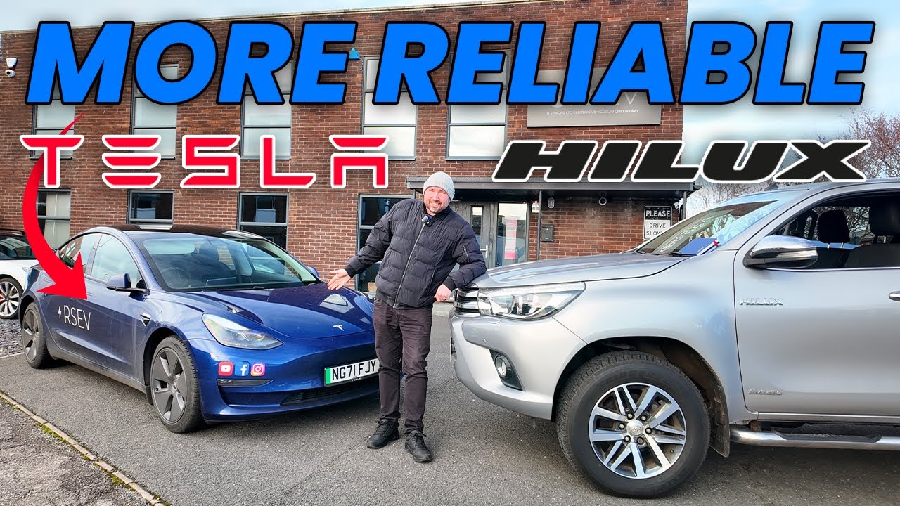 Сравнение надежности Tesla и Toyota Hilux. Результат оказался совсем не таким, как можно было ожи...