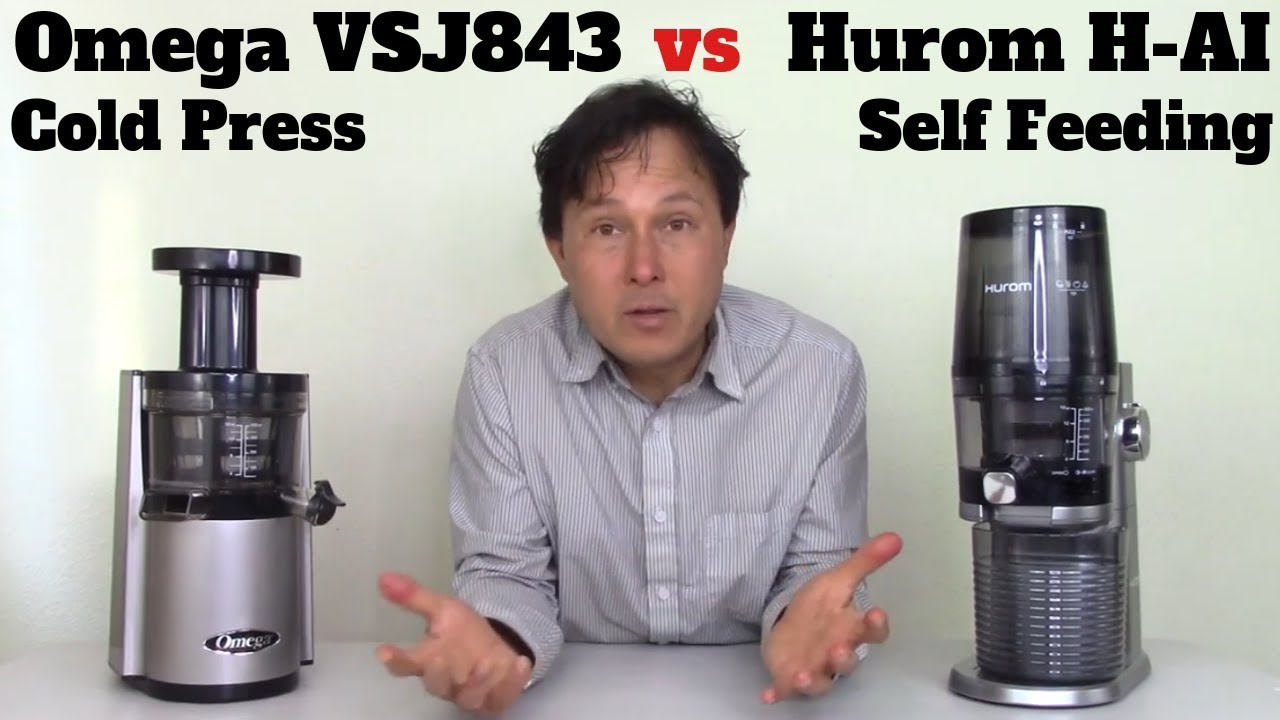 Hurom H-AI vs Omega VSJ843 Cold Press Juicer Comparison Review