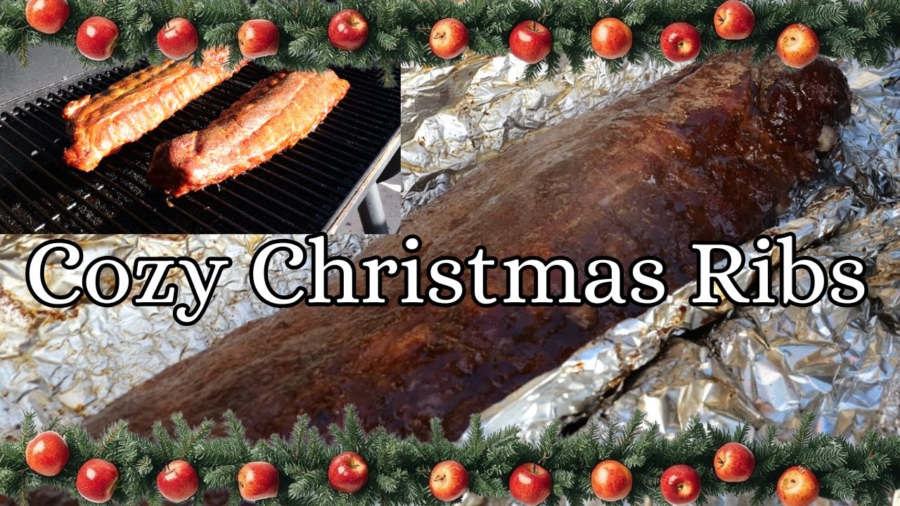 Holiday Apple-Glazed Pork Ribs | Cozy Country Cook