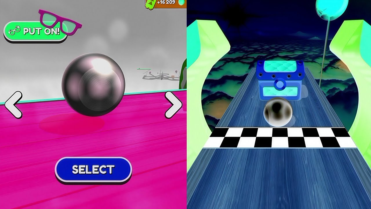 Going Balls Vs Reversed Video Gameplay Super SpeedRun #71