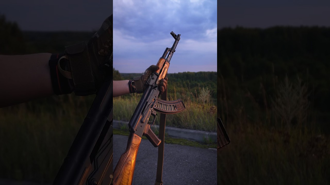 🔥АКМ СХП 7.62х39 ОХОЛОЩЕННЫЙ КАЛАШНИКОВ #ak47 #ссср #asmr #akm #акм #калашников