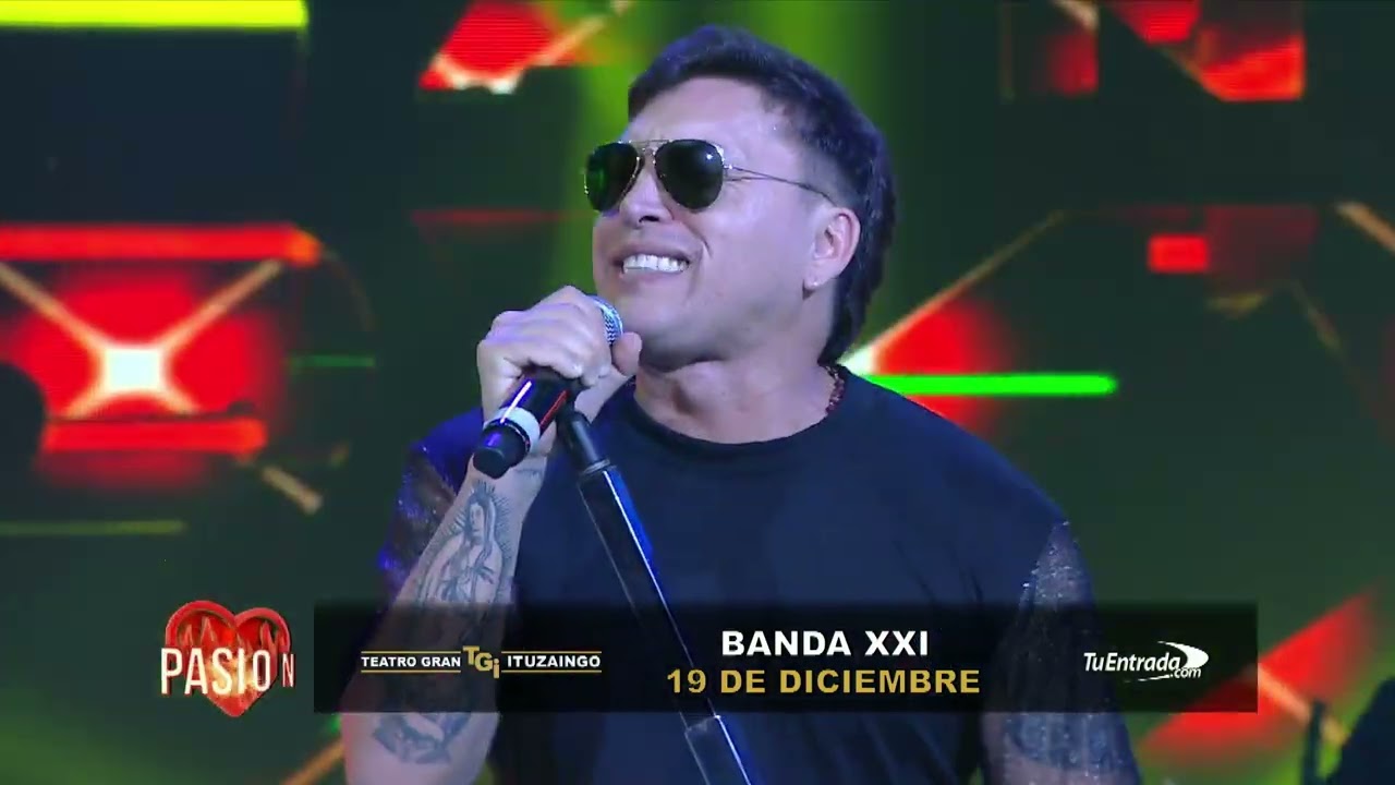 Banda XXI en vivo en Pasión de Sábado 11 10 2025