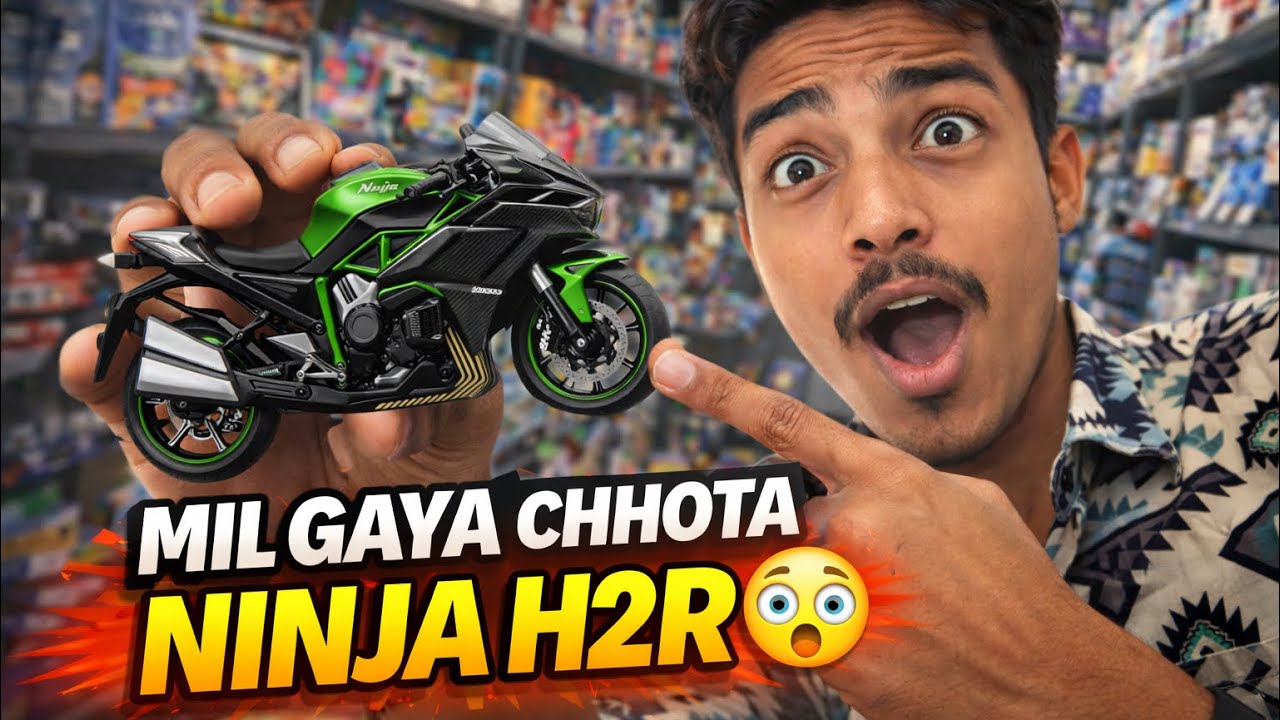 Ye Kya Dekh Liya 😲 Ninja H2R Ka Chhota Model