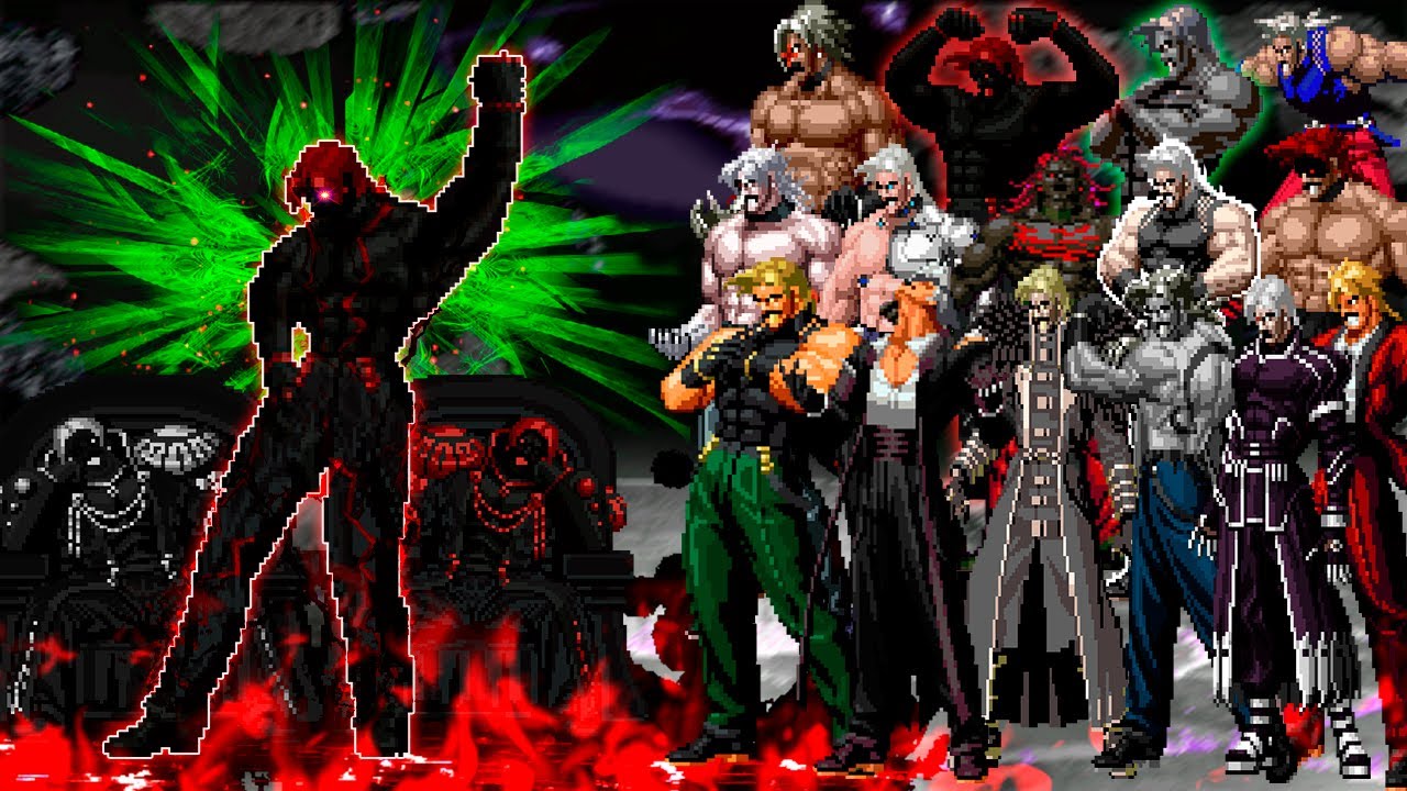 [KOF Mugen} Kil Jaeden VS Ultimate Rugal Boss Team