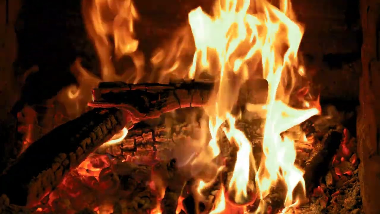 Cozy Winter Fireplace Jazz Ambience – Smooth Jazz Background for Study, Relax and Cozy Nights