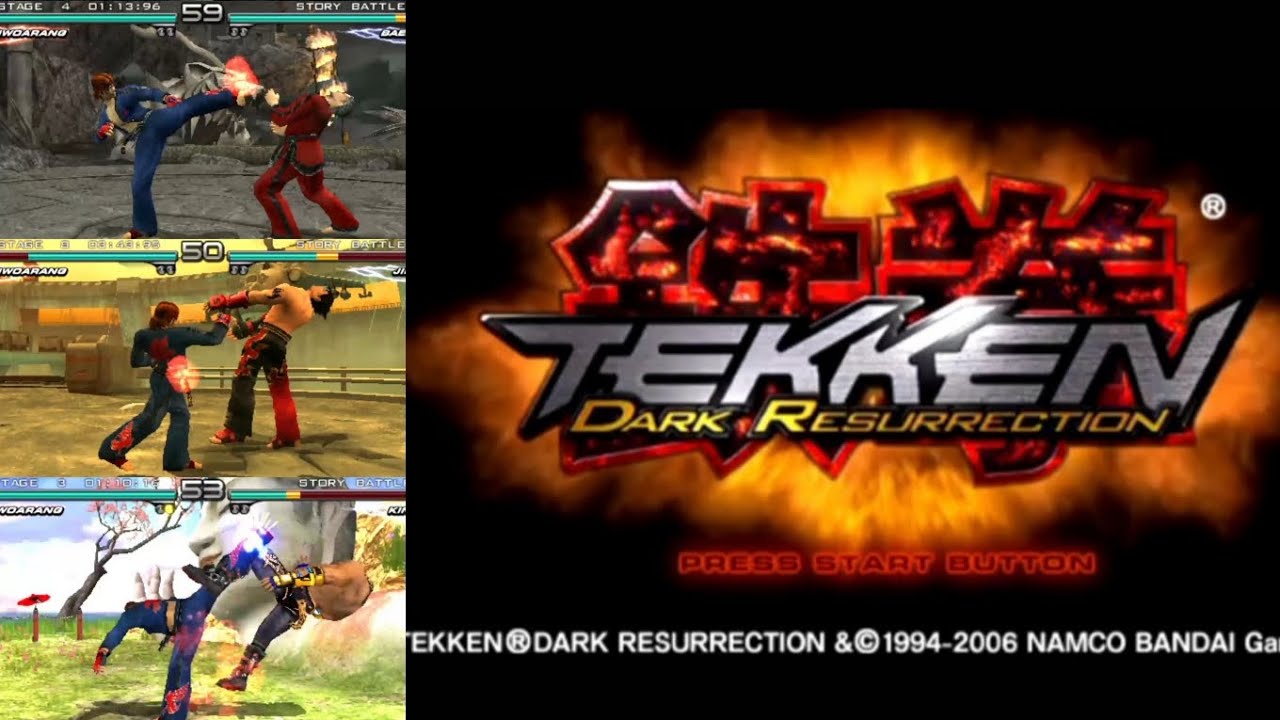 Hwoarang Tekken 5 Dark Resurrection Gameplay (02/12)