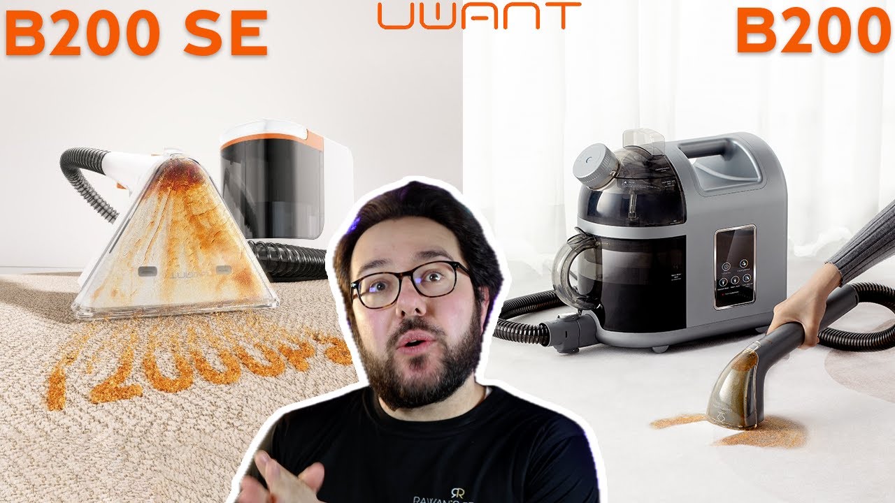 UWANT B200 SE Spot Cleaner and B200 Carpet Steam Cleaner