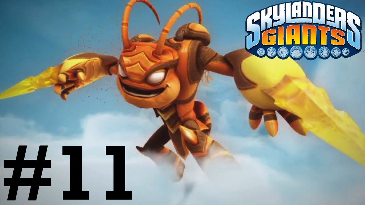Skylanders Giants Wii U Co-op -- Chapter 11: Drill-X's Big Rig - Nightmare Mode