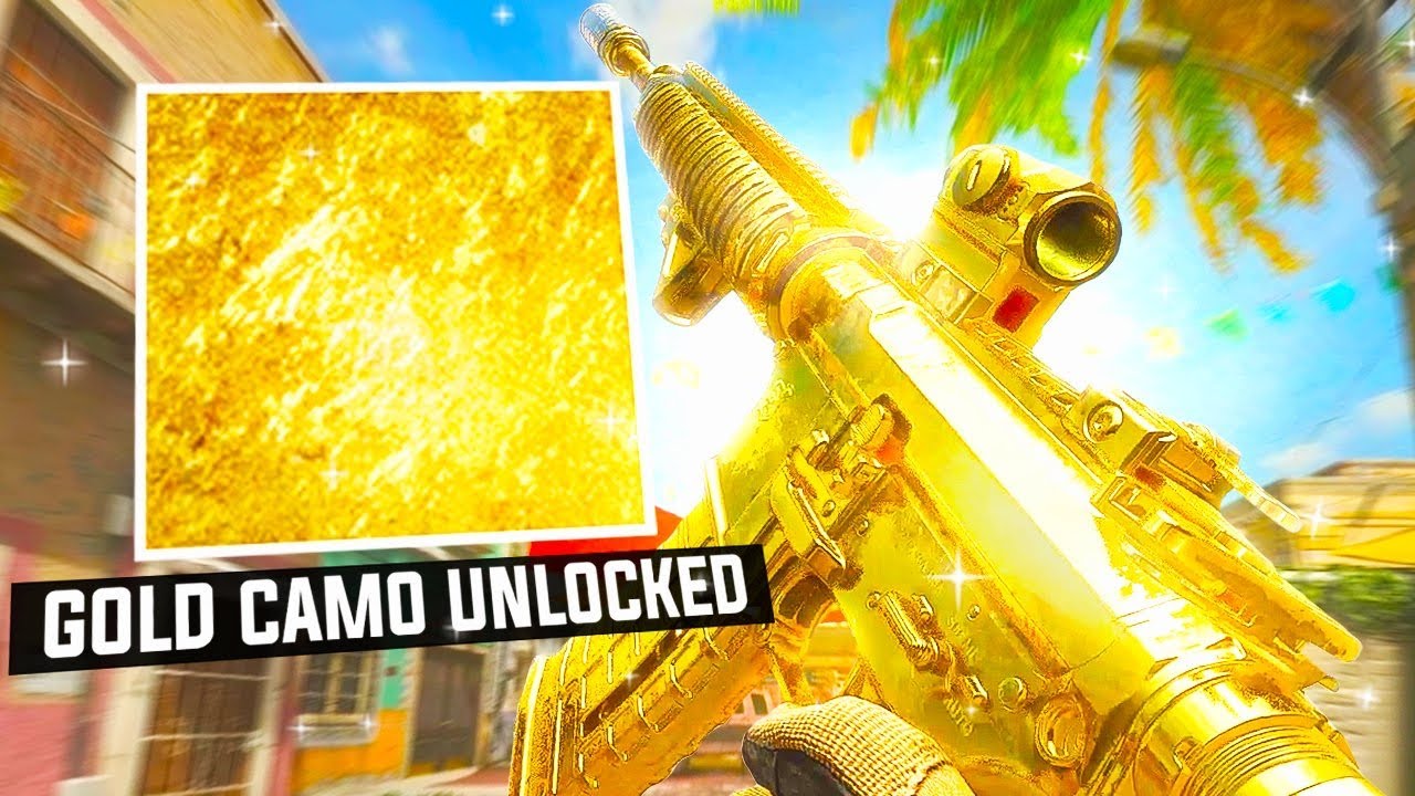 UNLOCKING NEW GOLD CAMO in MODERN WARFARE 2!! (How to Unlock Gold Camo Fast)