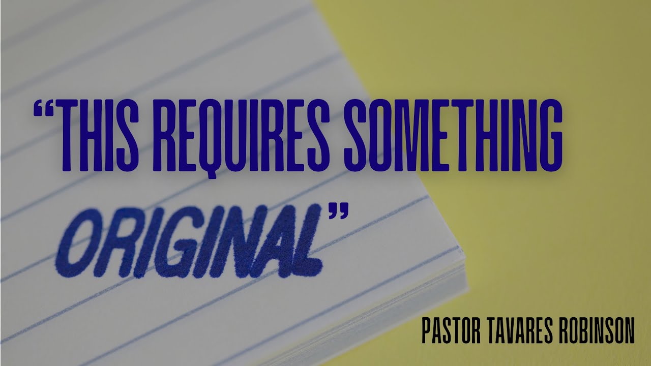 Sunday Morning Worship | Pastor Tavares Robinson