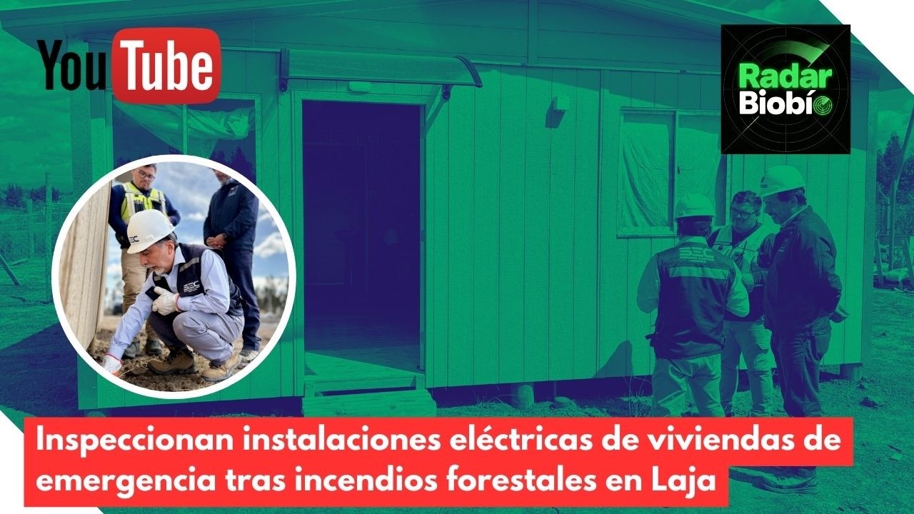 Inspeccionan instalaciones eléctricas de viviendas de emergencia tras incendios forestales en Laja