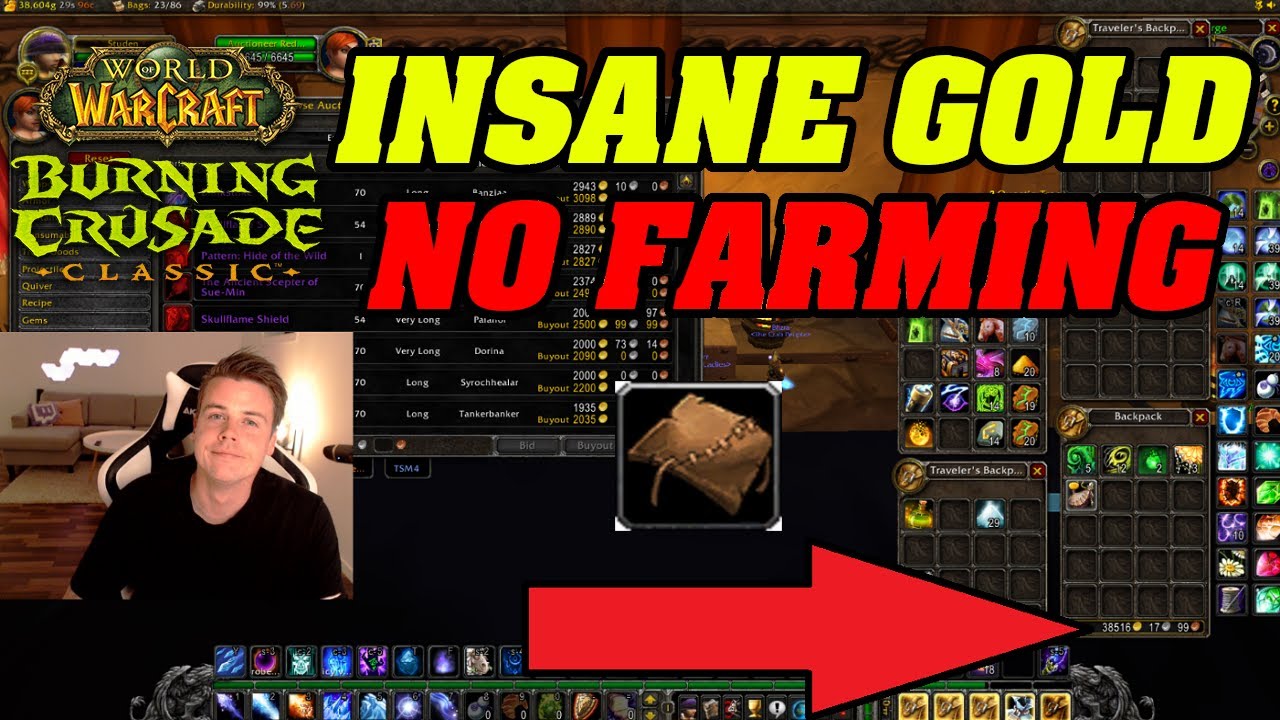 People Are Making a FORTUNE In TBC Doing NO FARMING!
