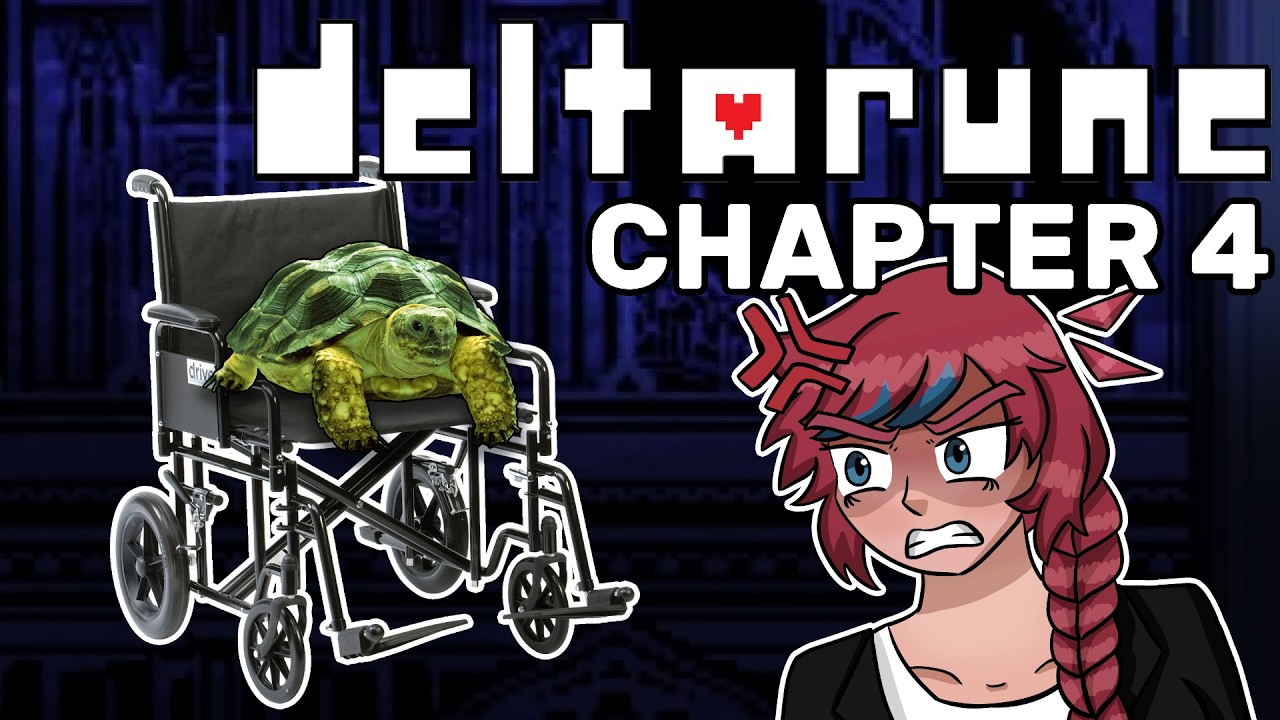 (V) Fighting the Secret Boss! Deltarune Chapter 4 BLIND [NO SPOILERS PLS]