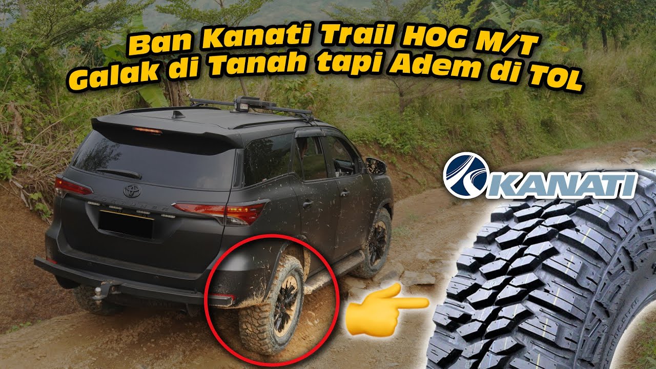 Ban MT Murah tapi Mantap di Tanah mantap di Tol! | Review Ban Kanati Trail HOG M/T