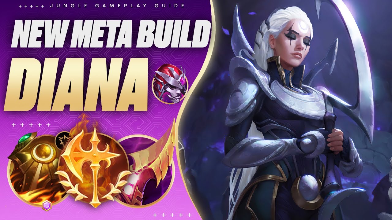 S+ DIANA JUNGLE BUILD Lets You Climb To The Moon! 🌑🌕 | Challenger Jungle Guide