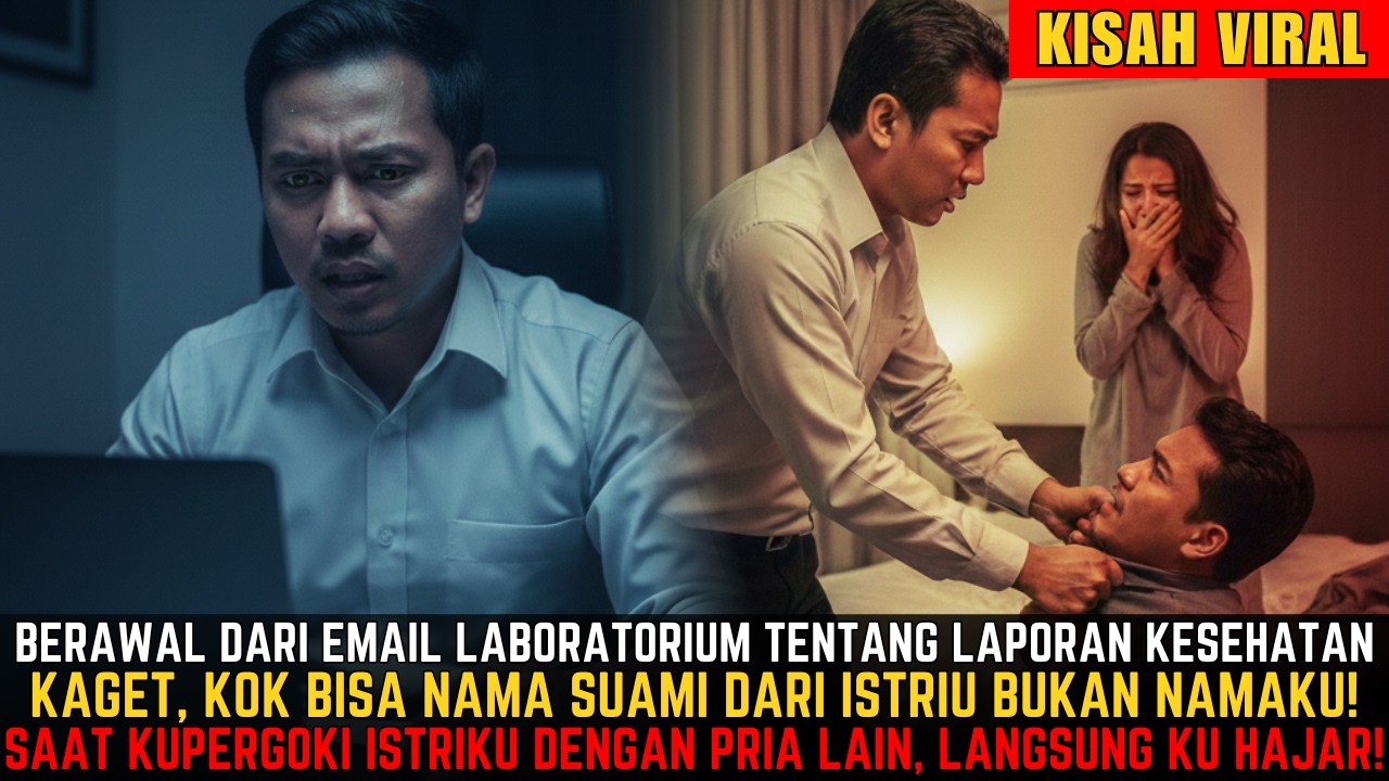 AKU MEMERGOKI ISTRIKU SELINGKUH DENGAN PRIA LAIN! SEMUA BERAWAL DARI EMAIL KESEHATAN LABORATORIUM!
