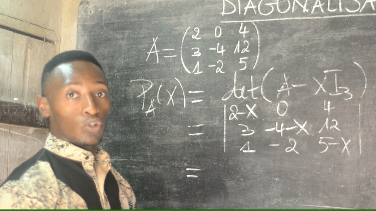 DIAGONALISATION DES MATRICES PARTIE 1