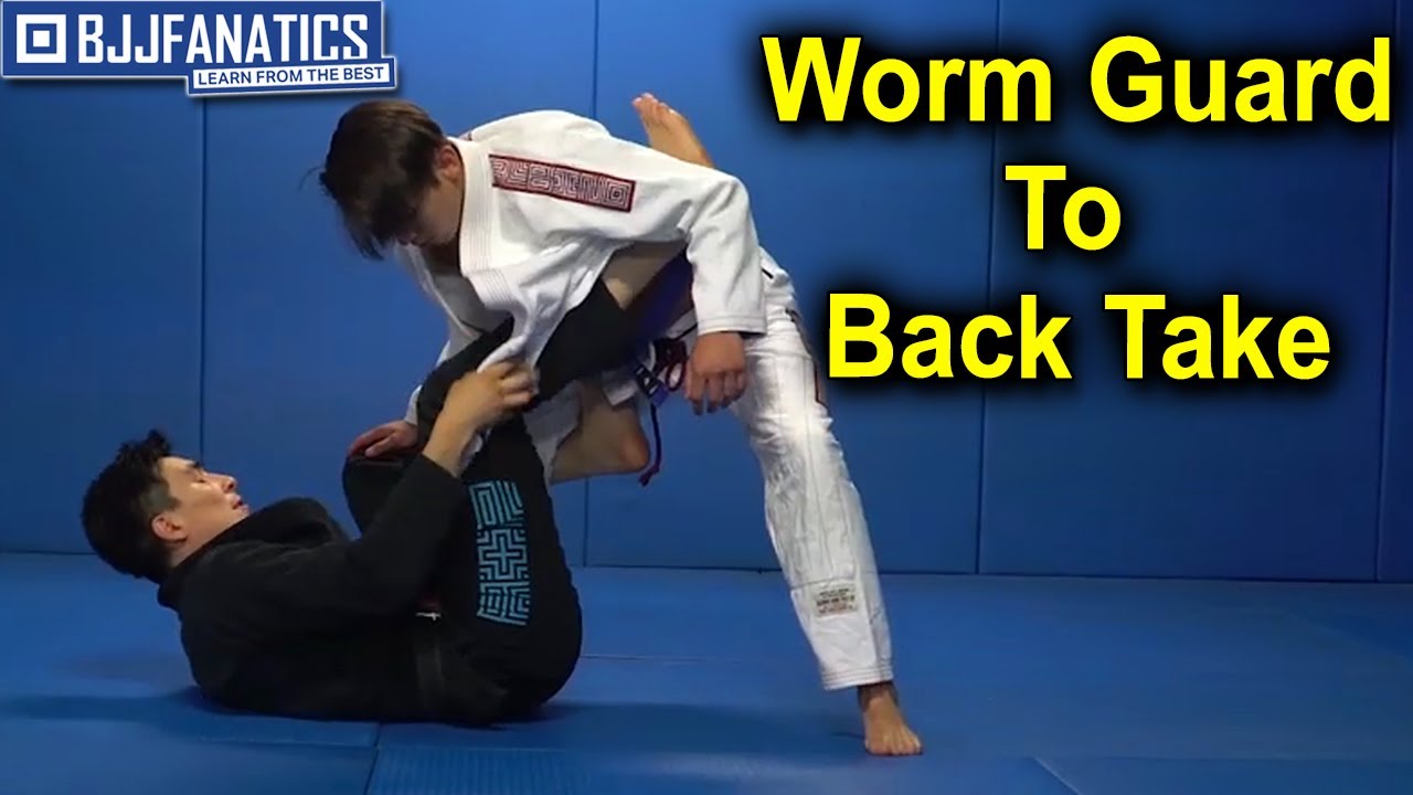Worm Guard To Back Take - BJJ Training
