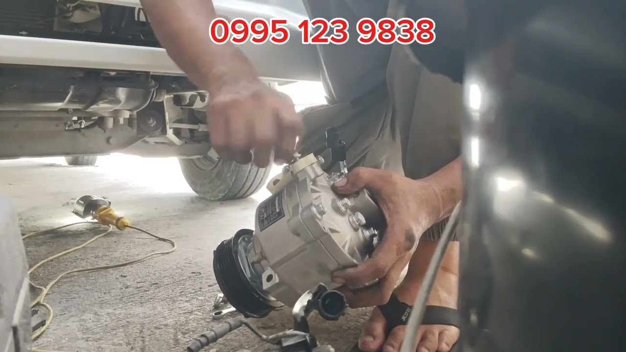 Mitsubishi L300, 2023 model Replace Compressor, expansion valve, drier