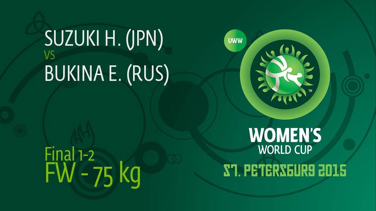 75 kg - Ekaterina BUKINA (RUS) df. Hiroe SUZUKI (JPN), 4-0