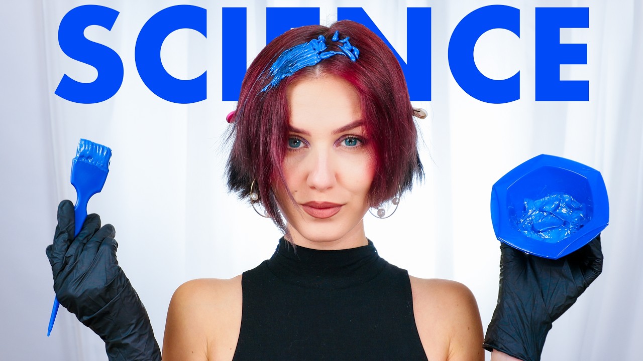 What if I put Blue DYE directly onto purple hair??