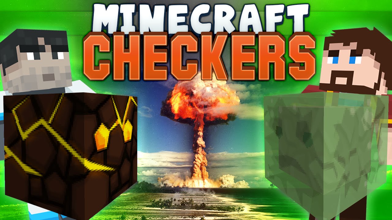 Minecraft Minigames - Checkers - Games With Sips
