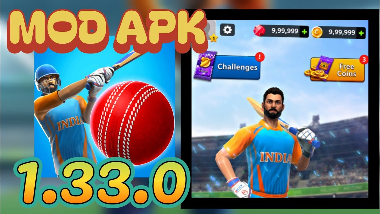 Latest Cricket League VIP Unlimited Modapk For Free! | No Ban | Lifetime Working! | Version:- 1.33.0