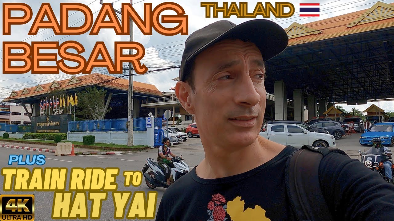 RIDING the RAILS: DEALING DEATH💥Padang Besar to Hat Yai - Thailand🇹🇭4K