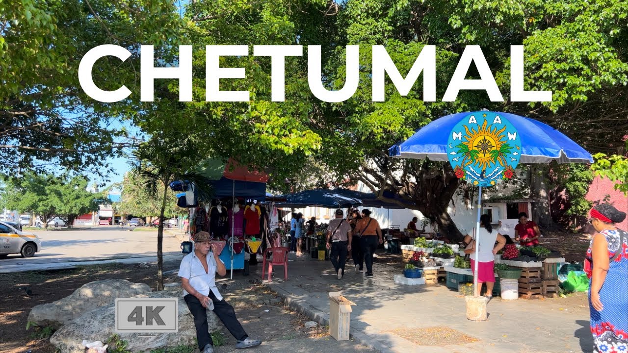 Chetumal Mexico 🇲🇽 Walk With Us From the Mercado to a Local Barrio | 4K Walking Tour 